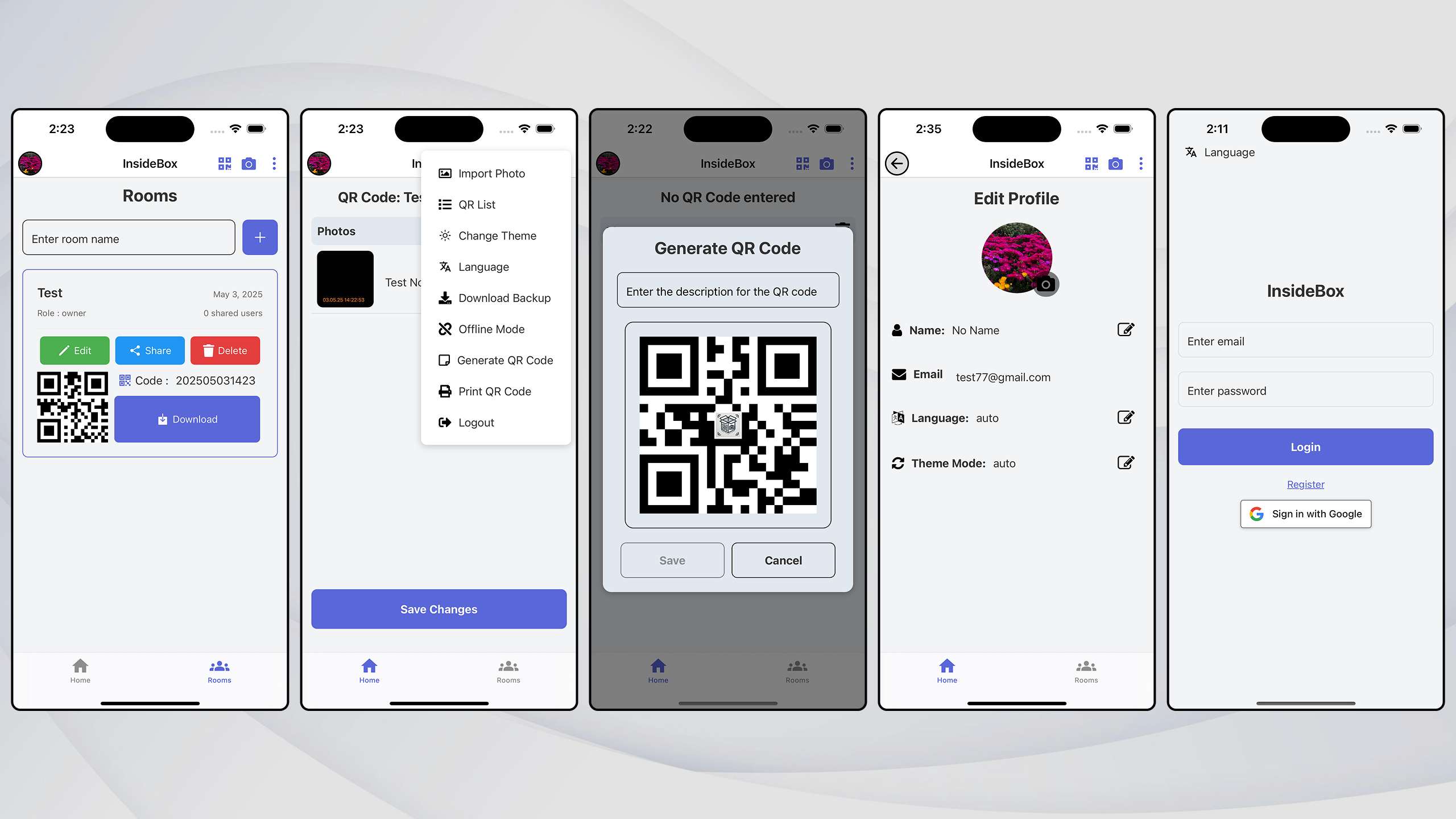 InsideBox - Cross-platform QR Code Manager